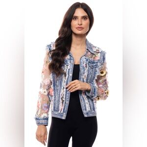 Embroidered Denim Jacket